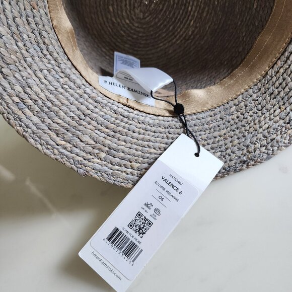 NWT Helen Kaminski Valence 6 Raffia Hat 👒🌿 (#137) - Picture 8 of 12